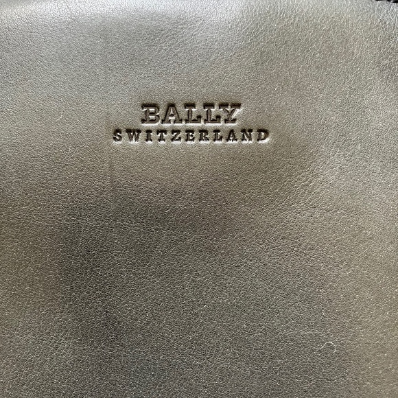 Bally bag Light Marine Fawn Donna Calf Woven used condition check pic for flaws - Picture 12 of 16